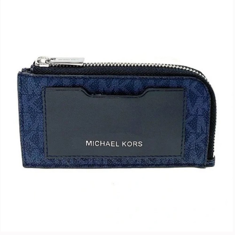 Michael Kors L Zip Mini Wallet Admiral NWT - Picture 8 of 16